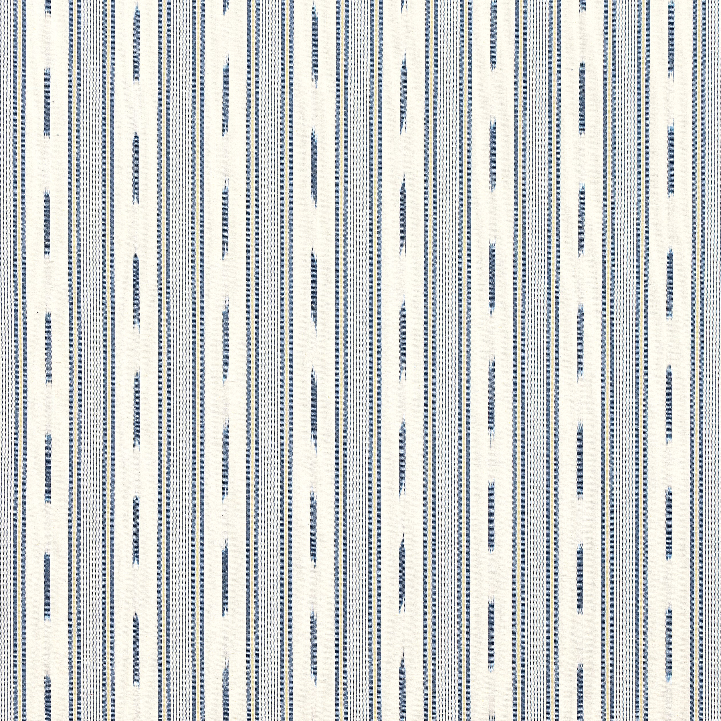 Odeshia Stripe fabric in navy color - pattern number W781308 - by Thibaut in the Montecito collection