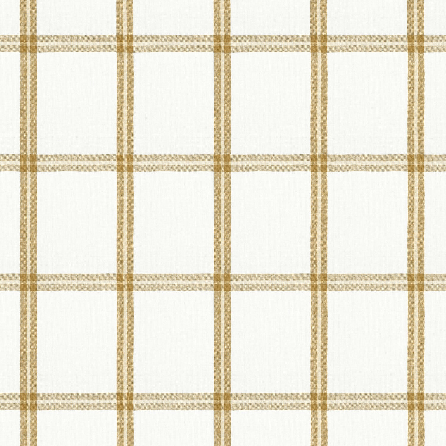 Huntington Plaid fabric in camel color - pattern number W781333 - by Thibaut in the Montecito collection