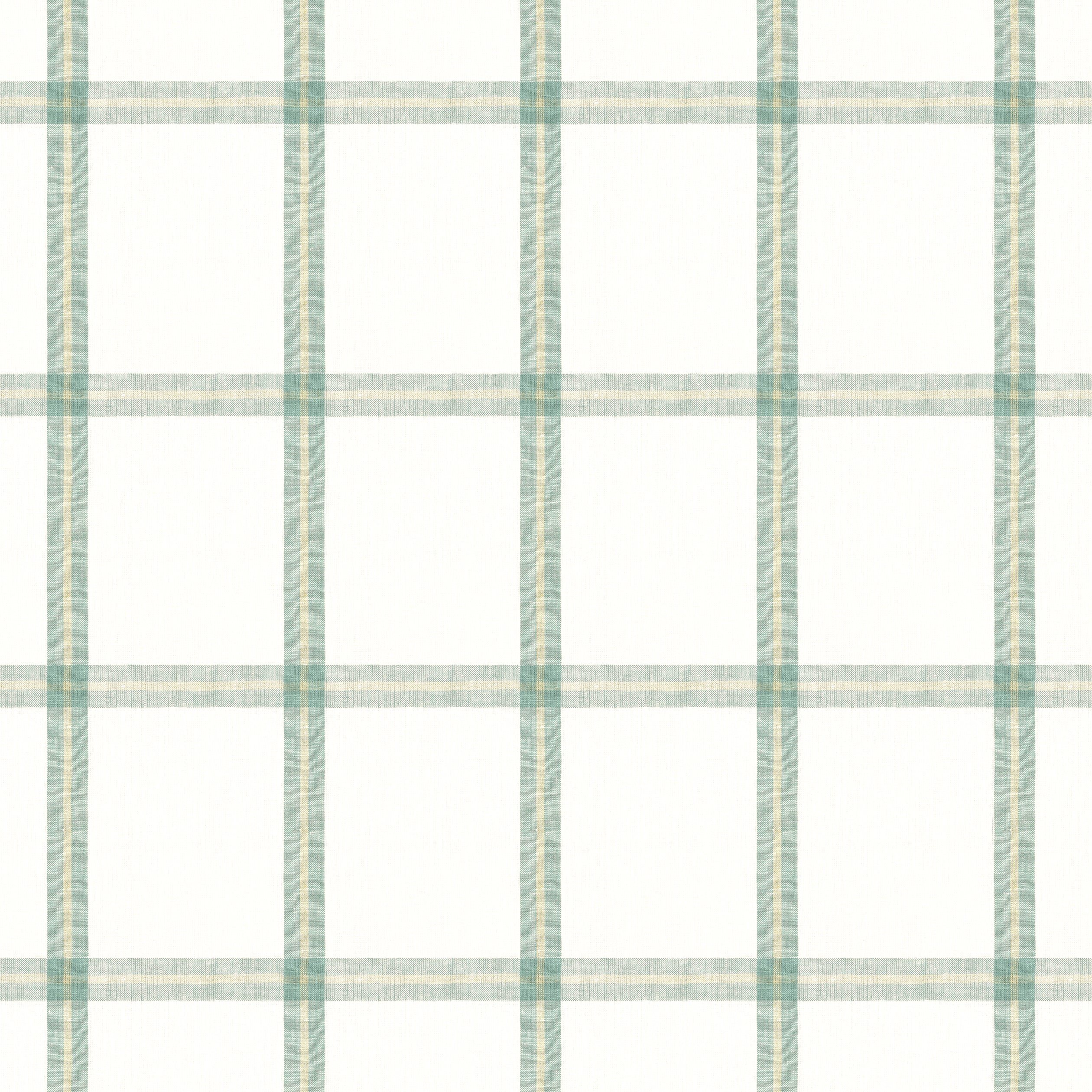 Huntington Plaid fabric in seaglass color - pattern number W781335 - by Thibaut in the Montecito collection