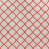 Majuli Embroidery fabric in red on flax color - pattern number W788704 - by Thibaut in the Trade Routes collection