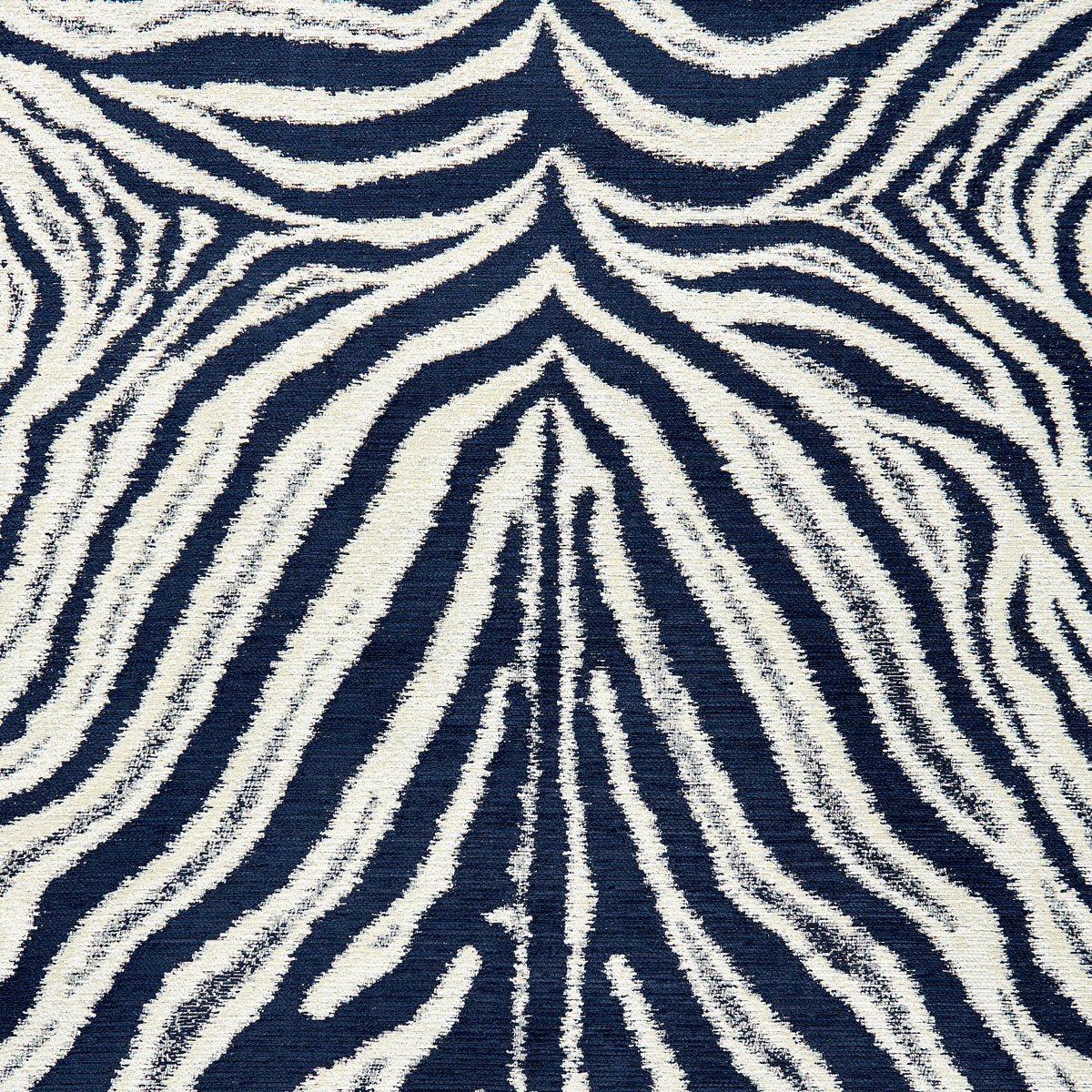 Zamira fabric in navy color - pattern number W80439 - by Thibaut in the Woven Resource Vol 10 Menagerie collection