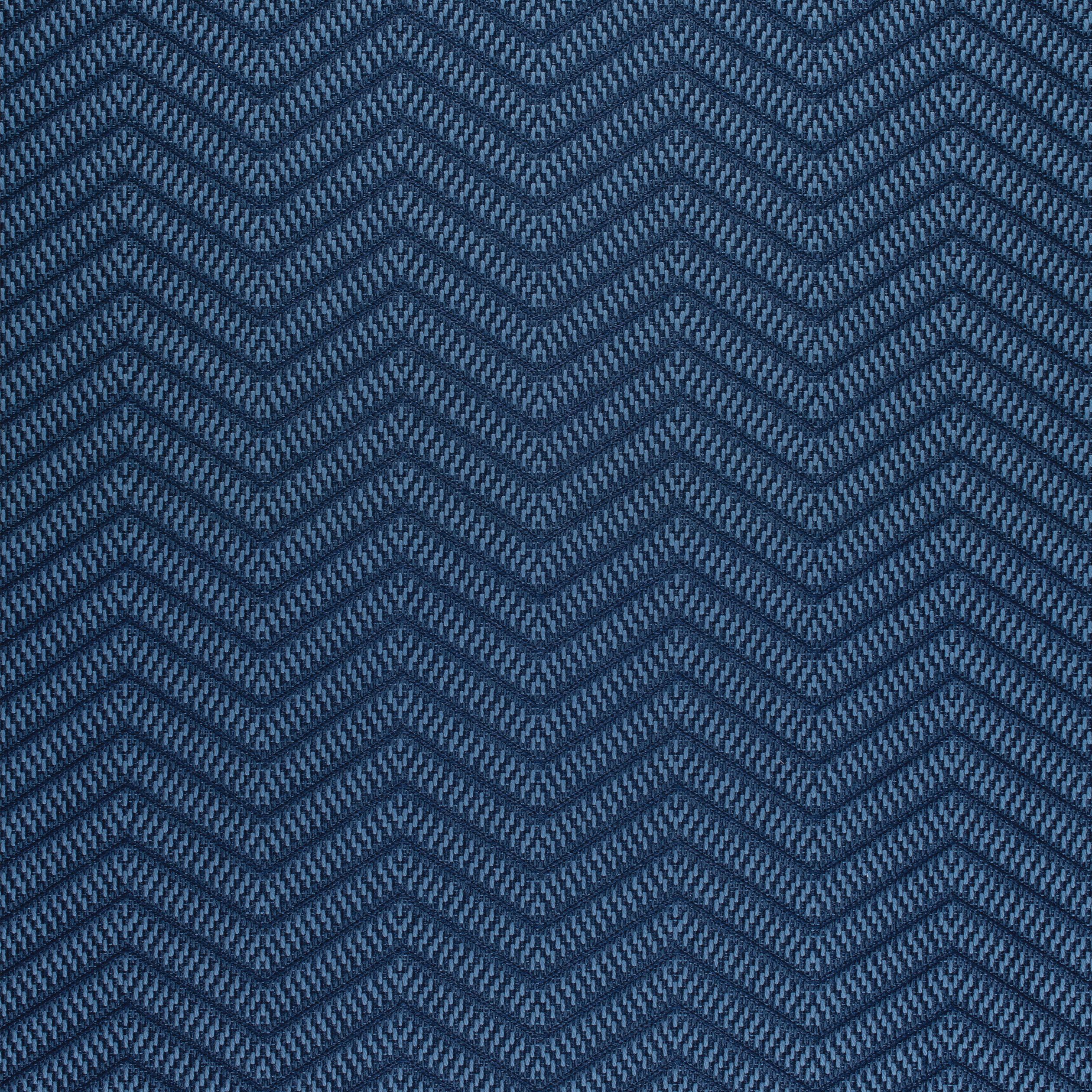 Matari Chevron fabric in blue color - pattern number W80634 - by Thibaut in the Pinnacle collection