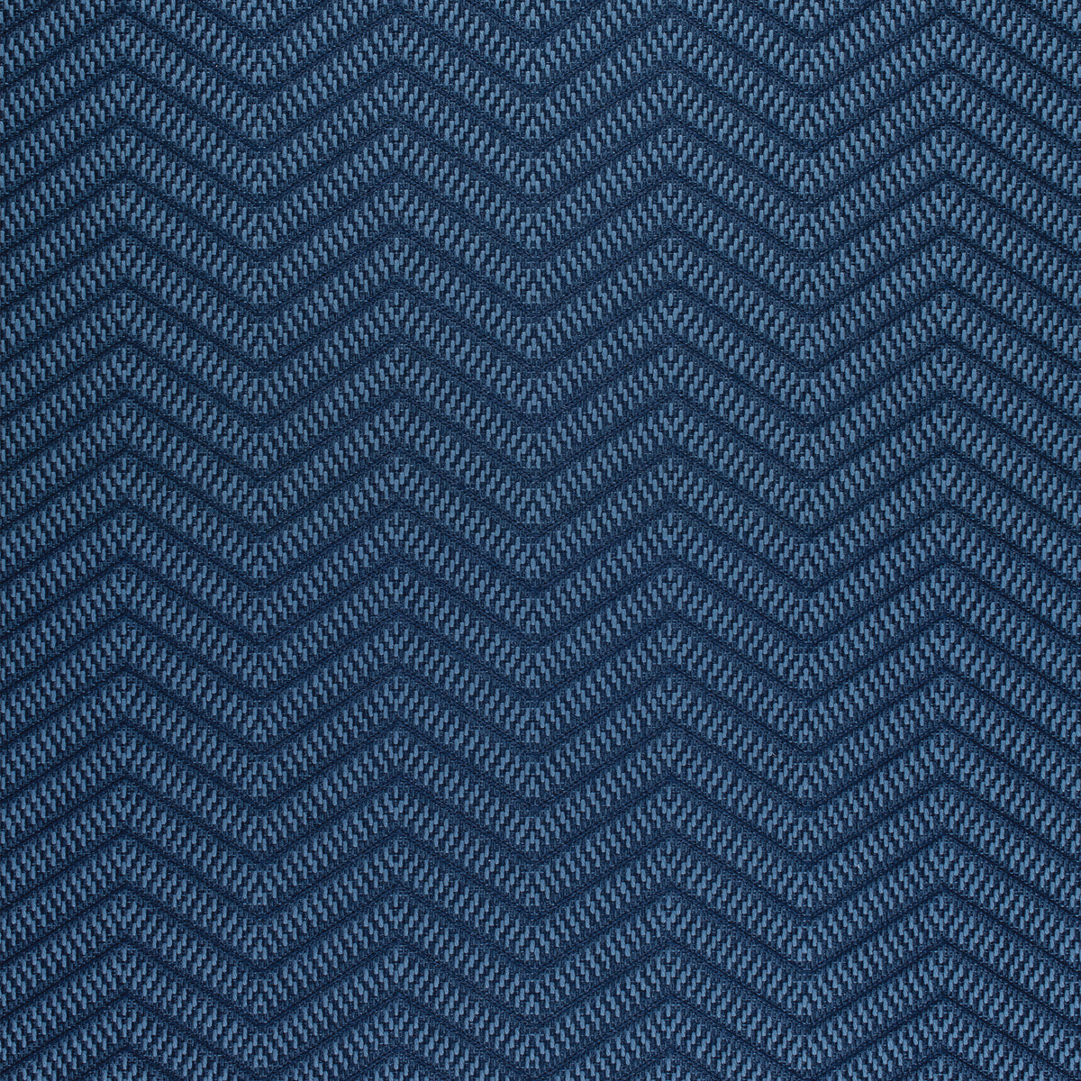 Matari Chevron fabric in blue color - pattern number W80634 - by Thibaut in the Pinnacle collection