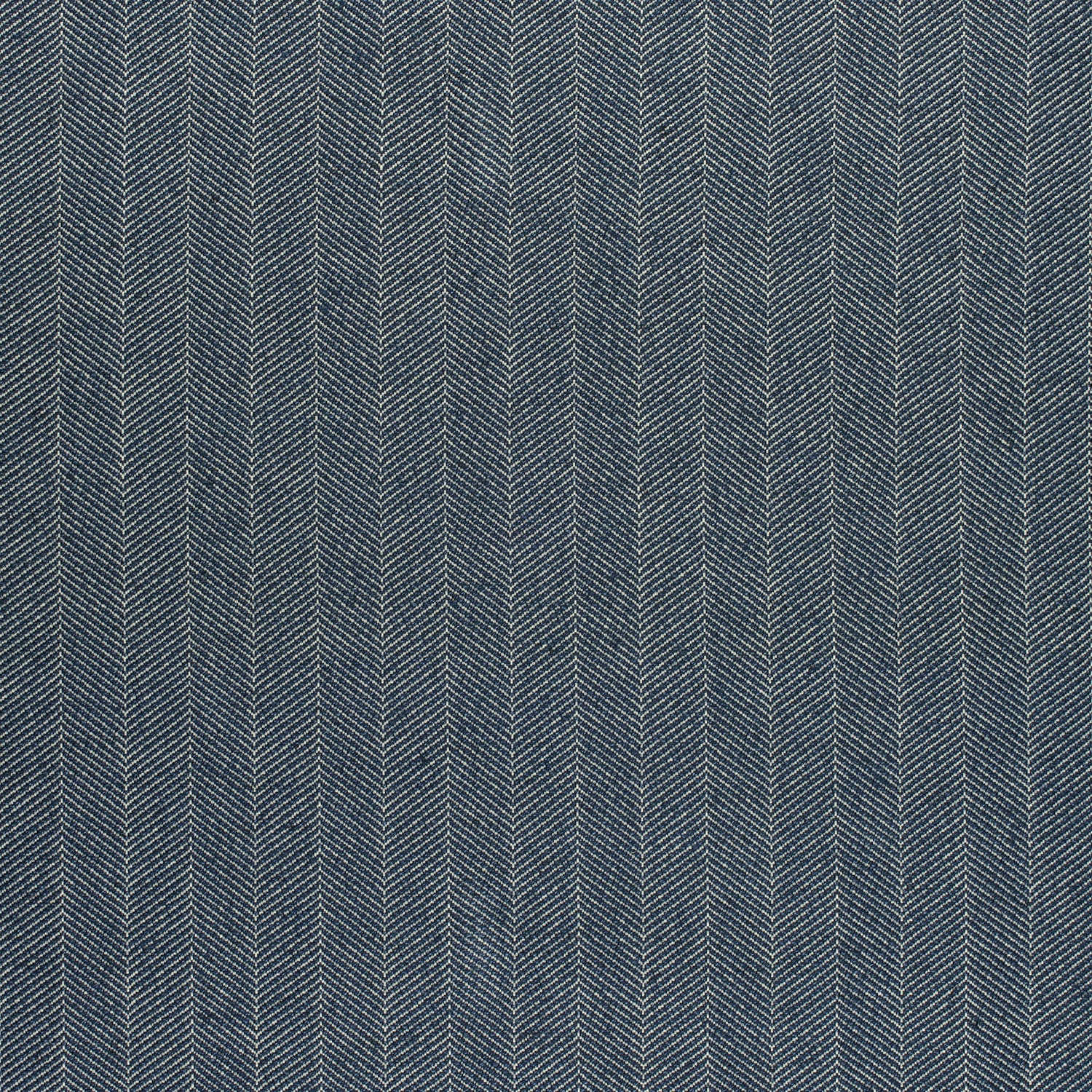 Hamilton Herringbone fabric in ink color - pattern number W80673 - by Thibaut in the Pinnacle collection