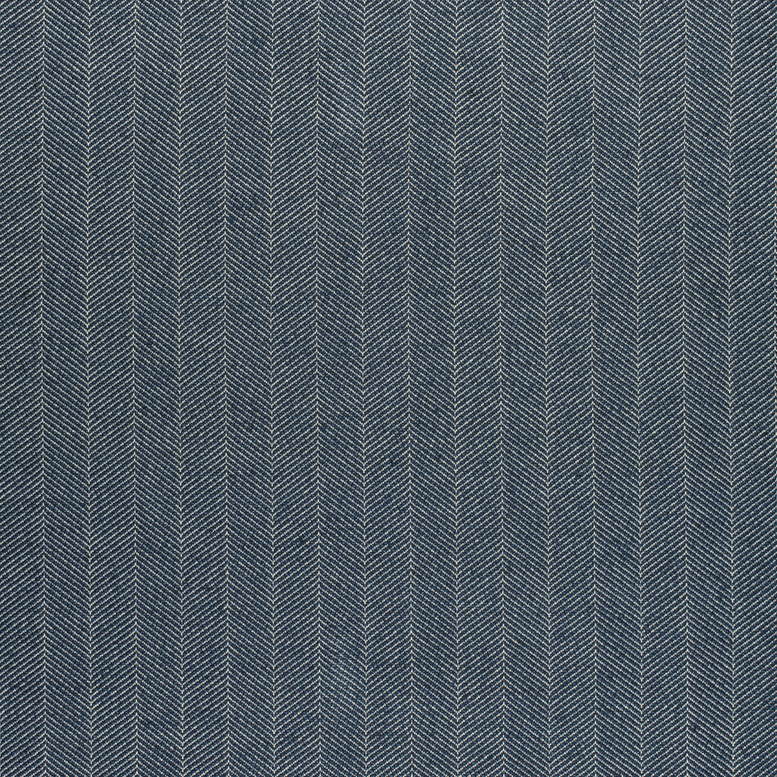 Hamilton Herringbone fabric in ink color - pattern number W80673 - by Thibaut in the Pinnacle collection