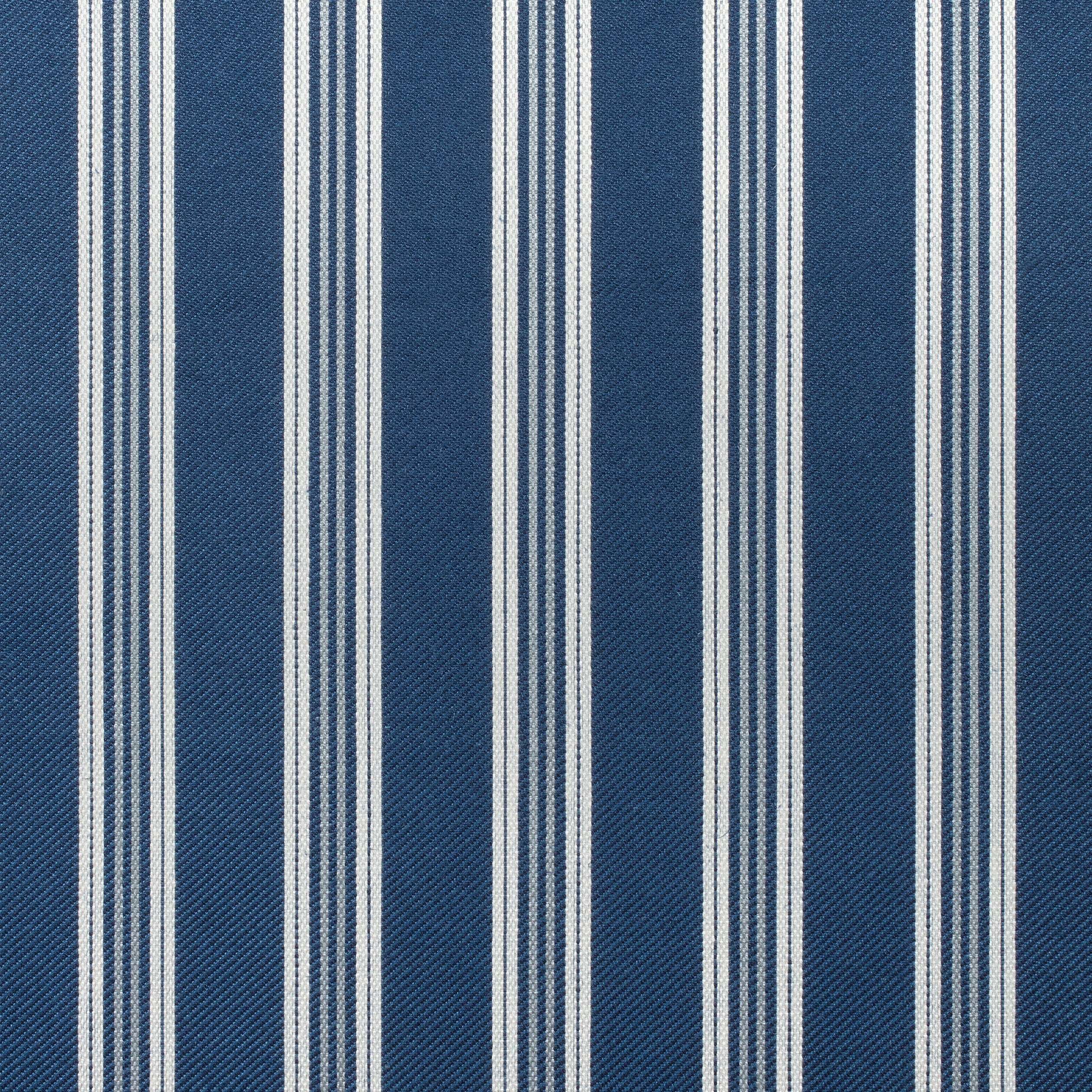 Colonnade Stripe fabric in navy color - pattern number W80735 - by Thibaut in the Woven Resource 11: Rialto collection