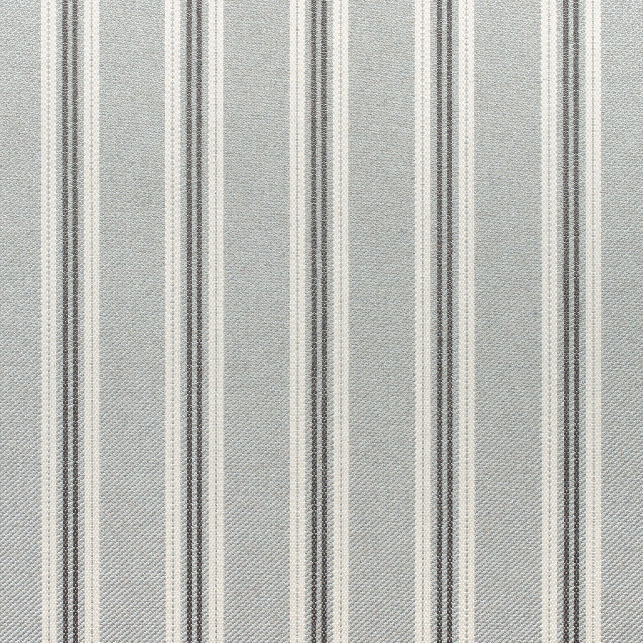 Colonnade Stripe fabric in sterling grey color - pattern number W80737 - by Thibaut in the Woven Resource 11: Rialto collection