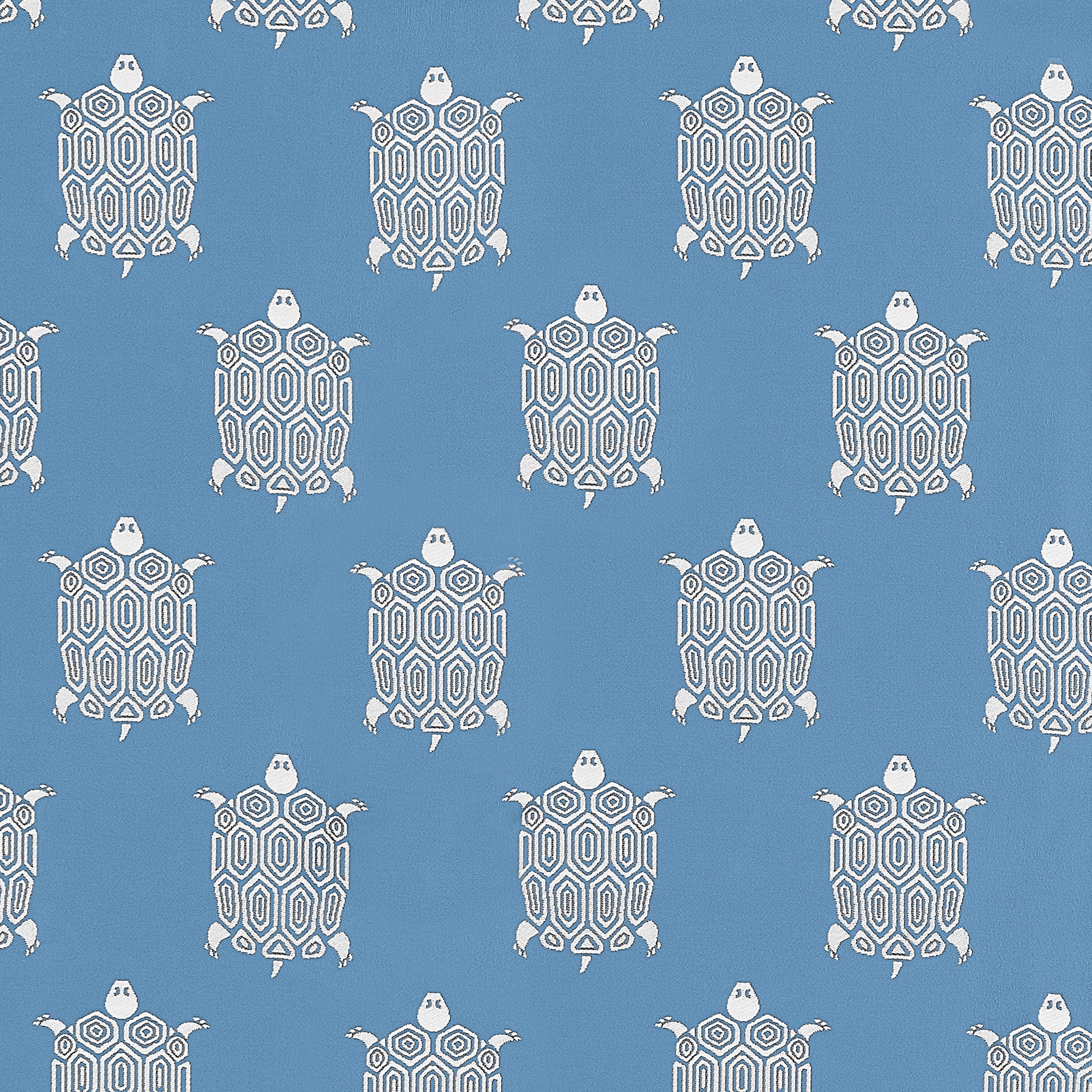 Turtle Bay fabric in island blue color - pattern number W81628 - by Thibaut in the Locale collection