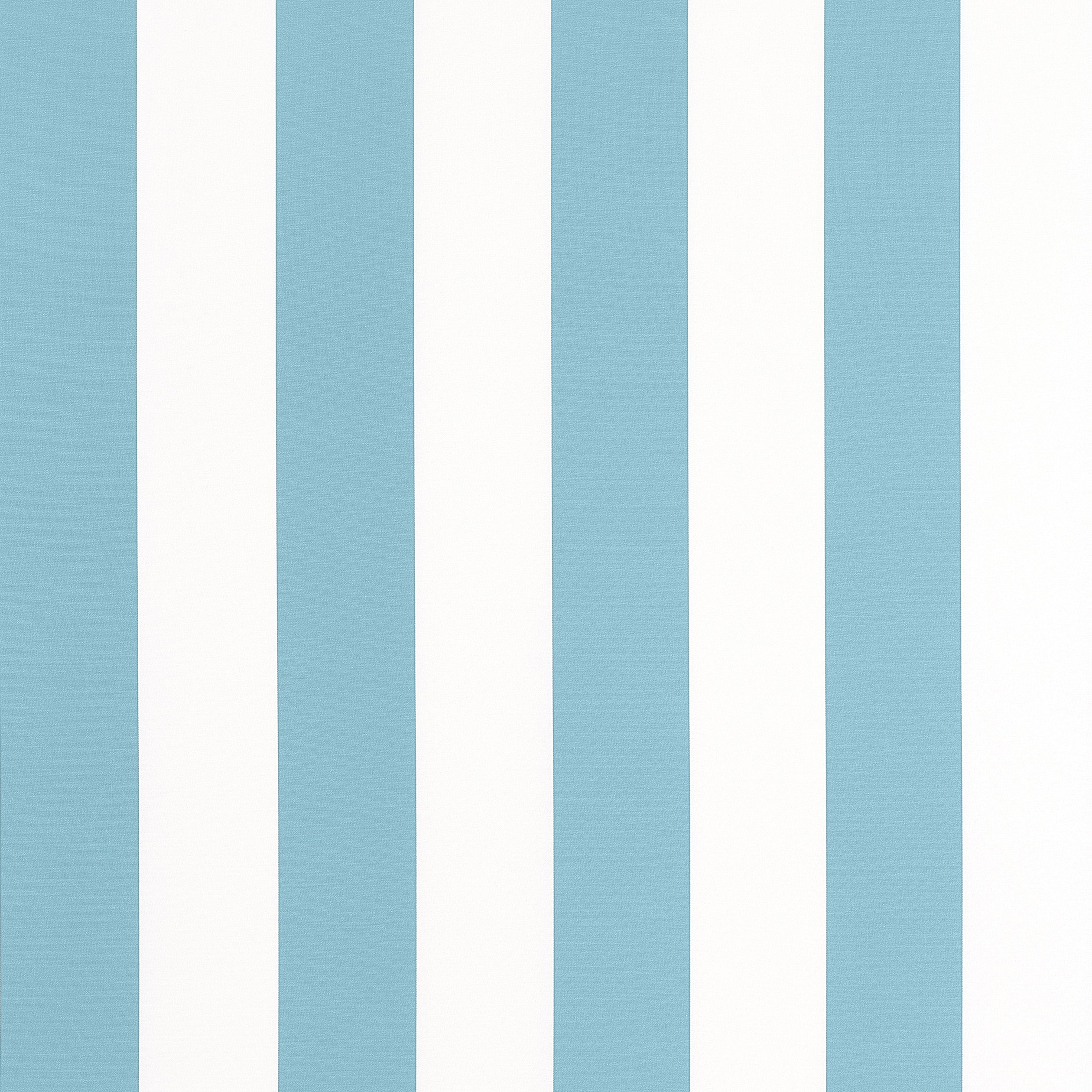 Cabana Stripe fabric in spa blue color - pattern number W81635 - by Thibaut in the Locale collection