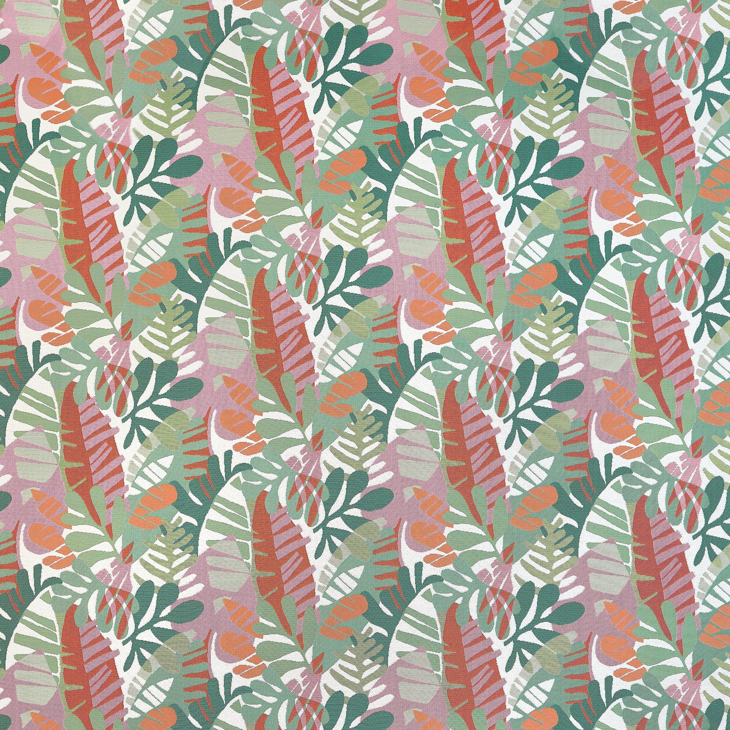 Ipanema fabric in pool and spice color - pattern number W81791 - by Thibaut in the Acadia collection