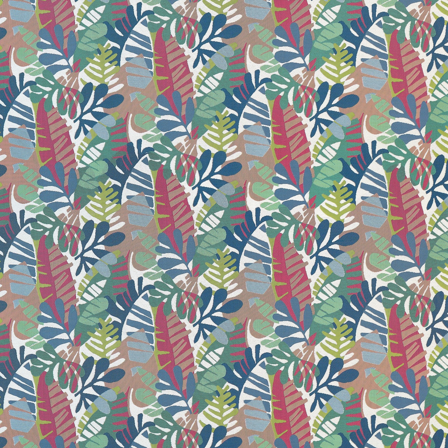 Ipanema fabric in cornflower and peony color - pattern number W81792 - by Thibaut in the Acadia collection