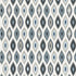 Beliza fabric in navy and sky color - pattern number W81799 - by Thibaut in the Acadia collection