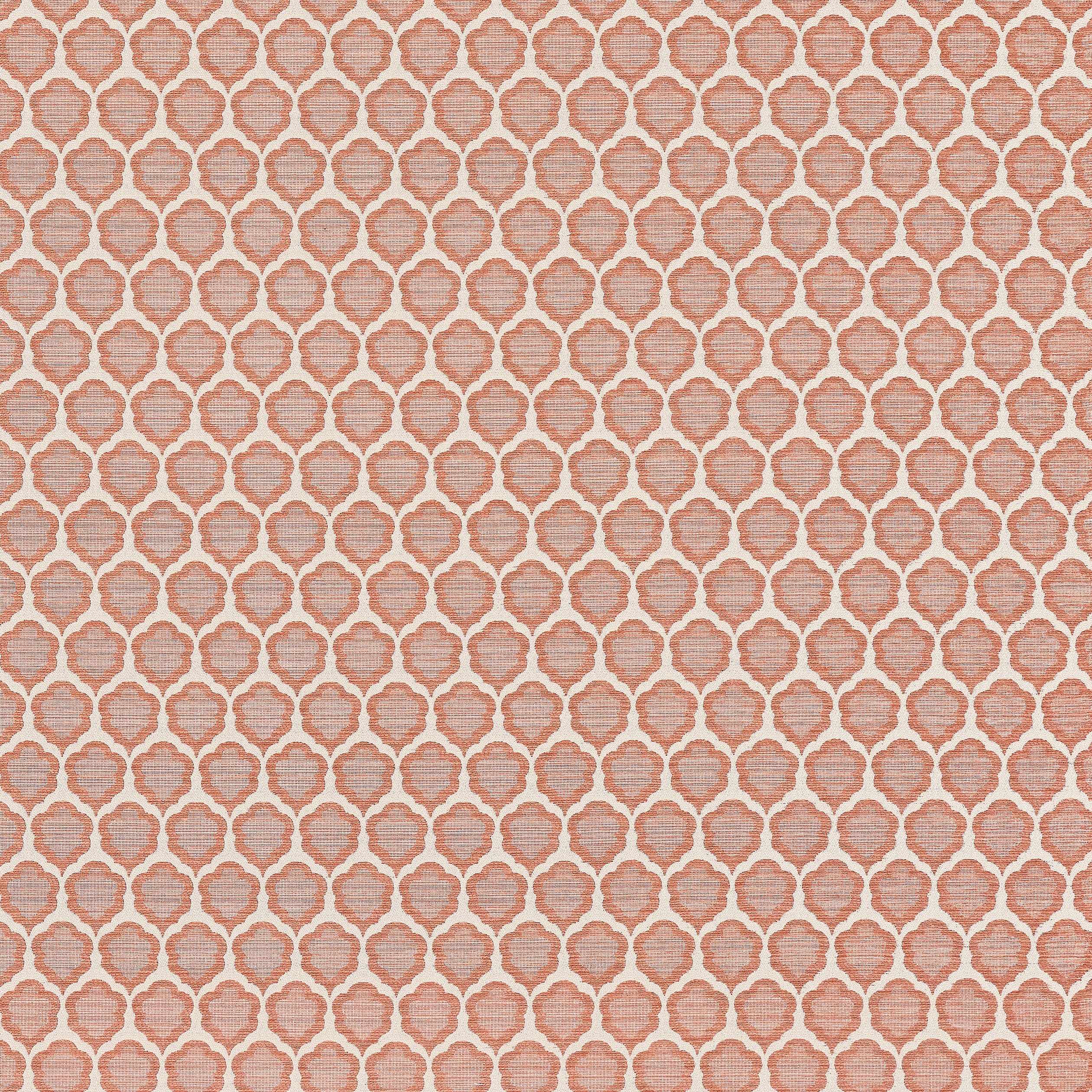 Genie fabric in terracotta color - pattern number W81929 - by Thibaut in the Companions collection
