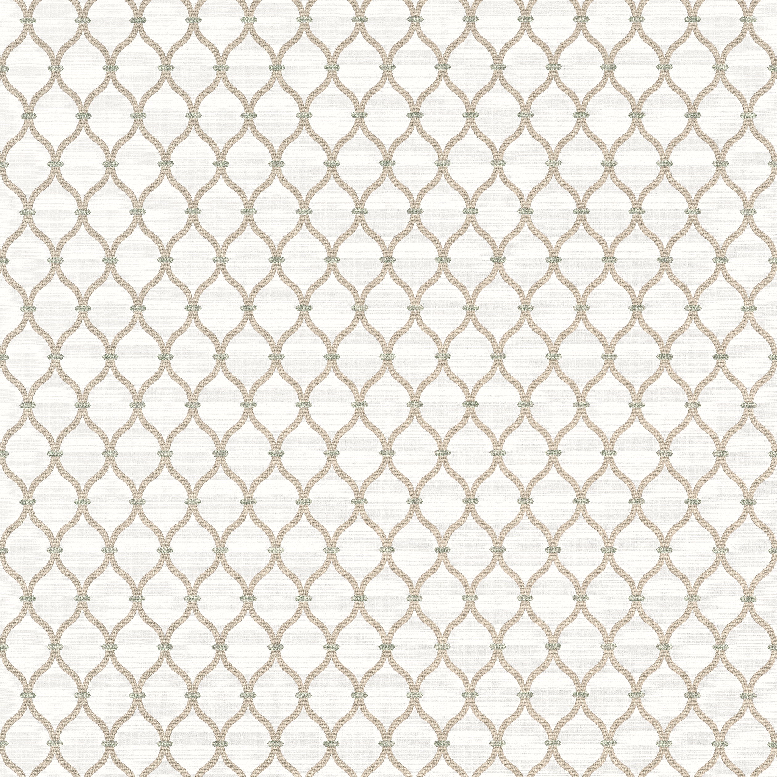 Chandler fabric in flax color - pattern number W81934 - by Thibaut in the Companions collection