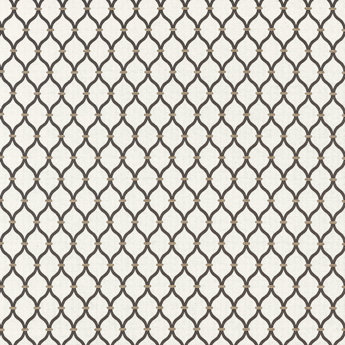 Chandler fabric in ebony color - pattern number W81939 - by Thibaut in the Companions collection