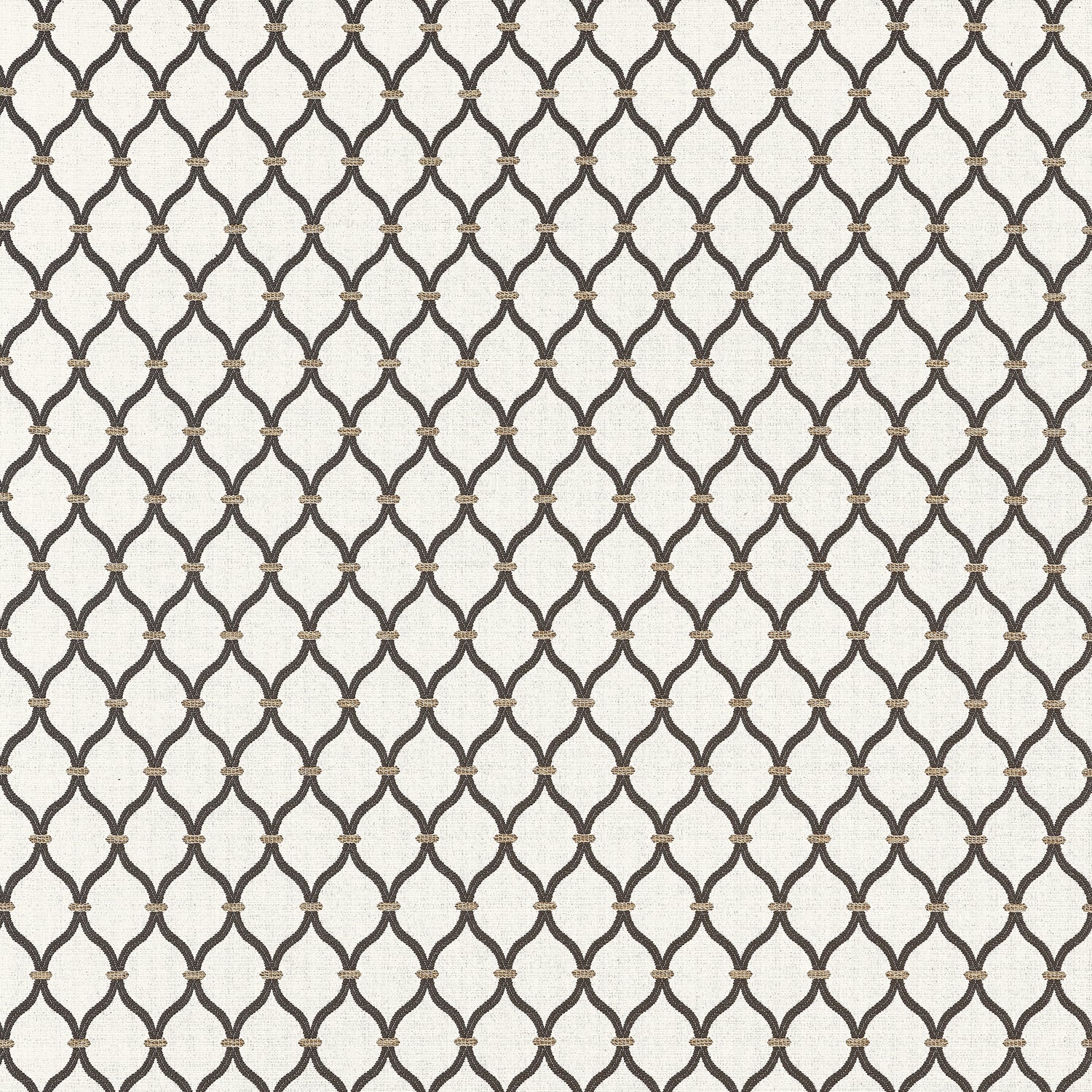Chandler fabric in ebony color - pattern number W81939 - by Thibaut in the Companions collection