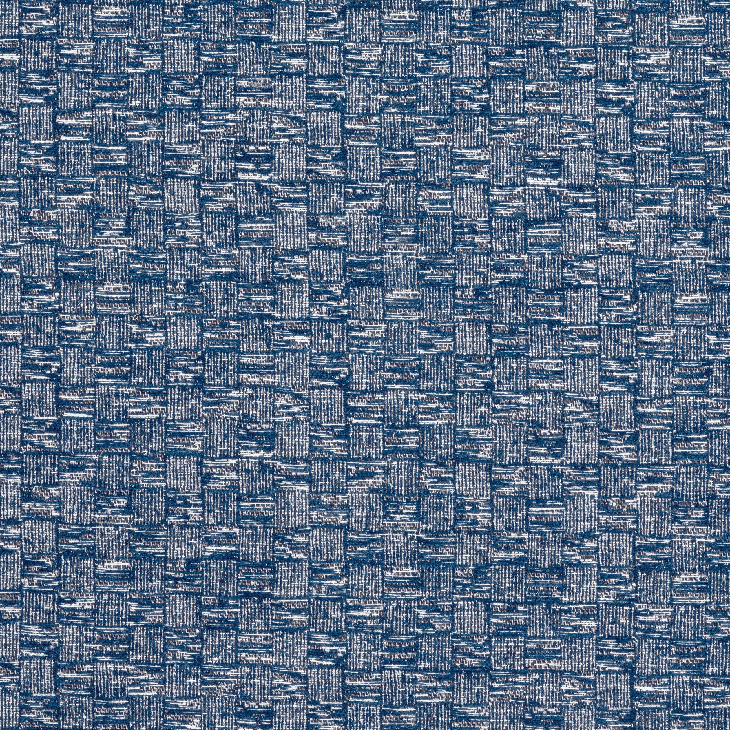 Cestino fabric in marine color - pattern number W8521 - by Thibaut in the Villa collection