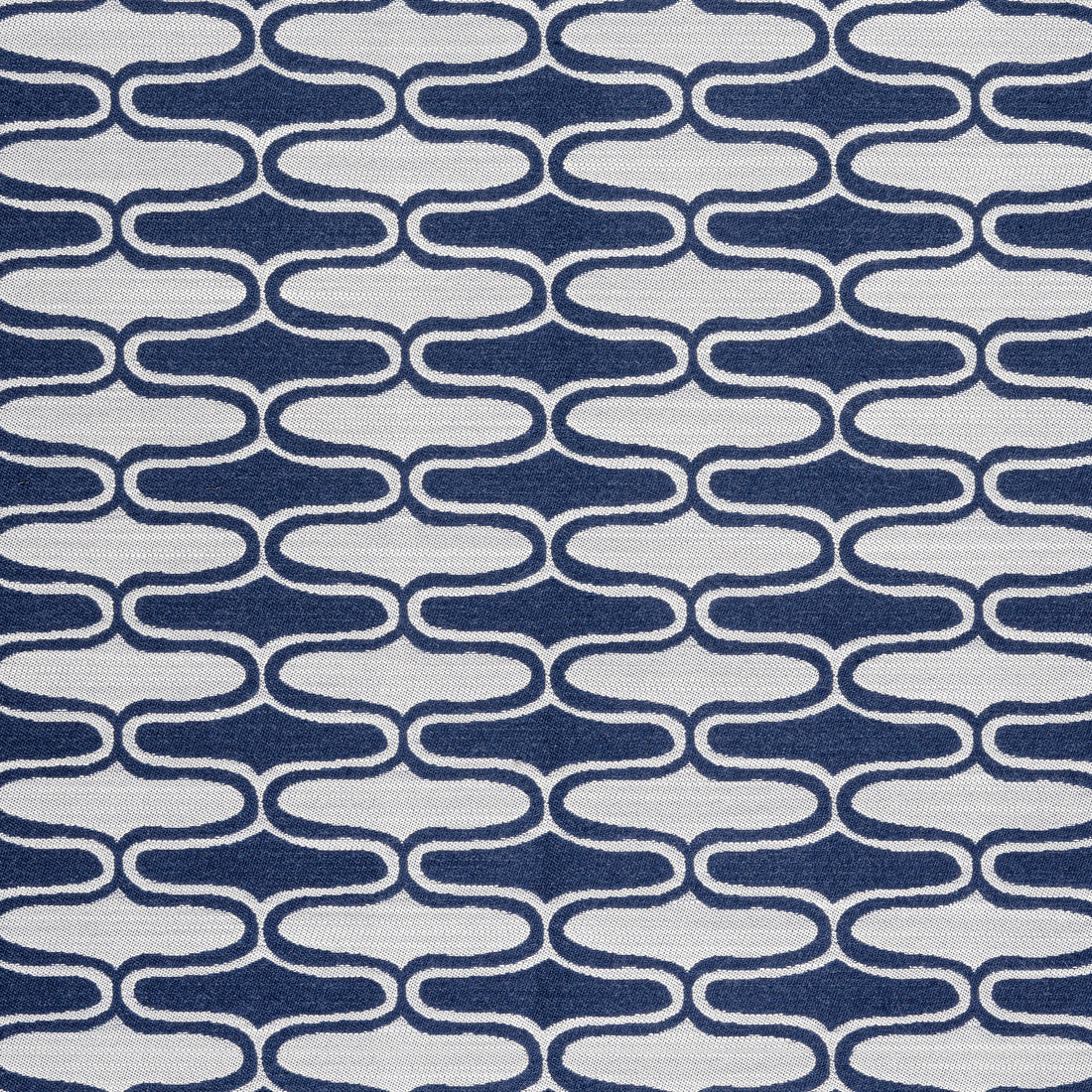Saraband fabric in navy color - pattern number W8527 - by Thibaut in the Villa collection