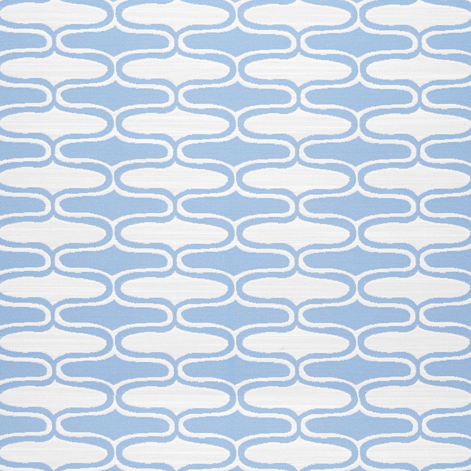 Saraband fabric in sky color - pattern number W8534 - by Thibaut in the Villa collection