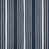 Kaia Stripe fabric in navy color - pattern number W8538 - by Thibaut in the Villa collection