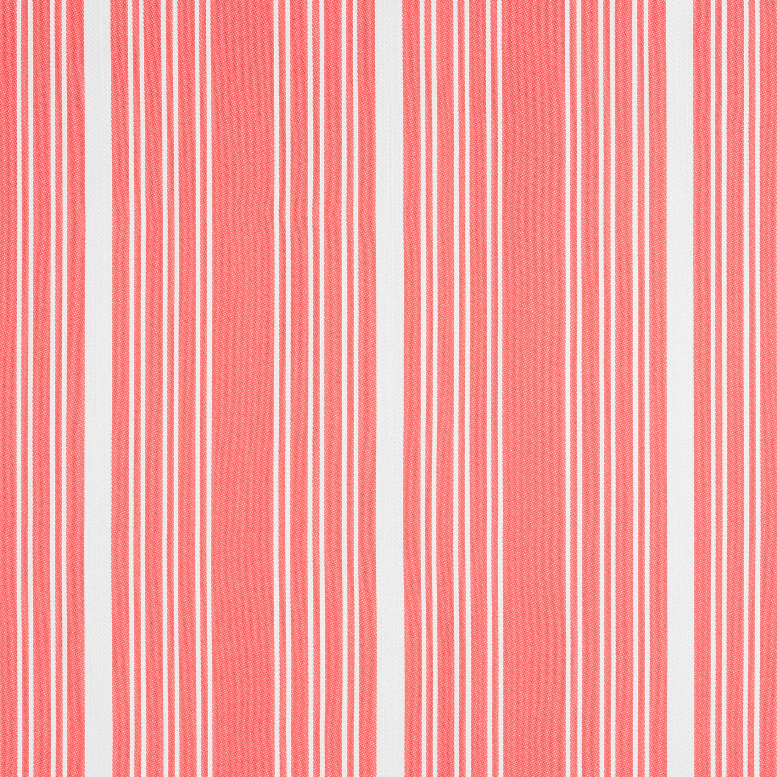 Kaia Stripe fabric in coral color - pattern number W8542 - by Thibaut in the Villa collection