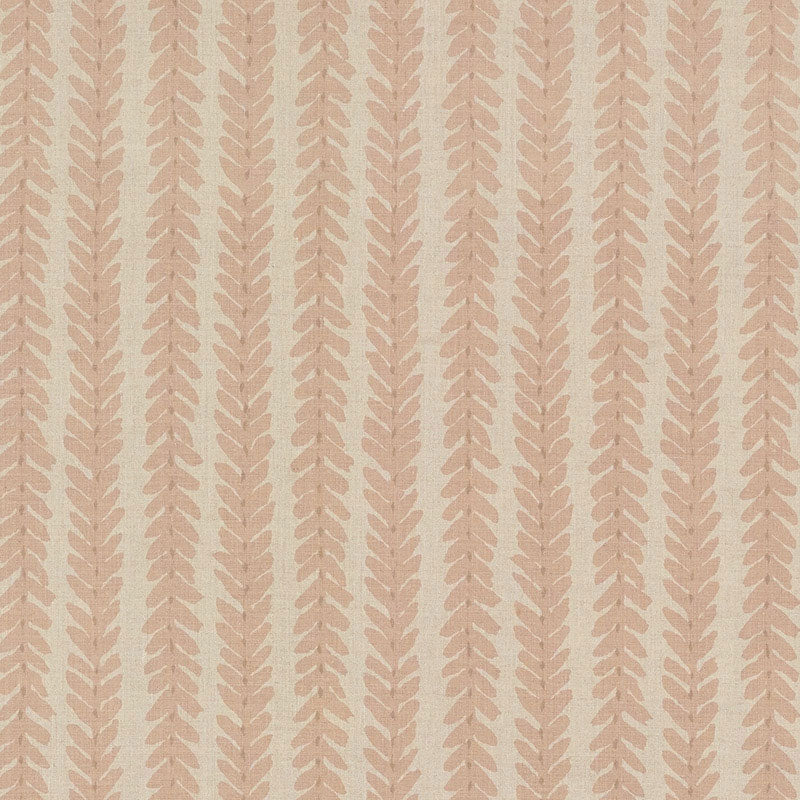 Woodperry fabric in pink color - pattern number WOOD004 - by Schumacher in the Veere Grenney collection