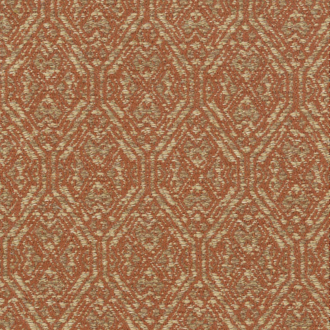 Vivaldi Gw fabric in copper color - pattern number WR 00071535 - by Scalamandre in the Old World Weavers collection