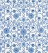 Ornamental Gate fabric in sky color - pattern number YD 00025736 - by Scalamandre in the Scalamandre Dec 2024 collection