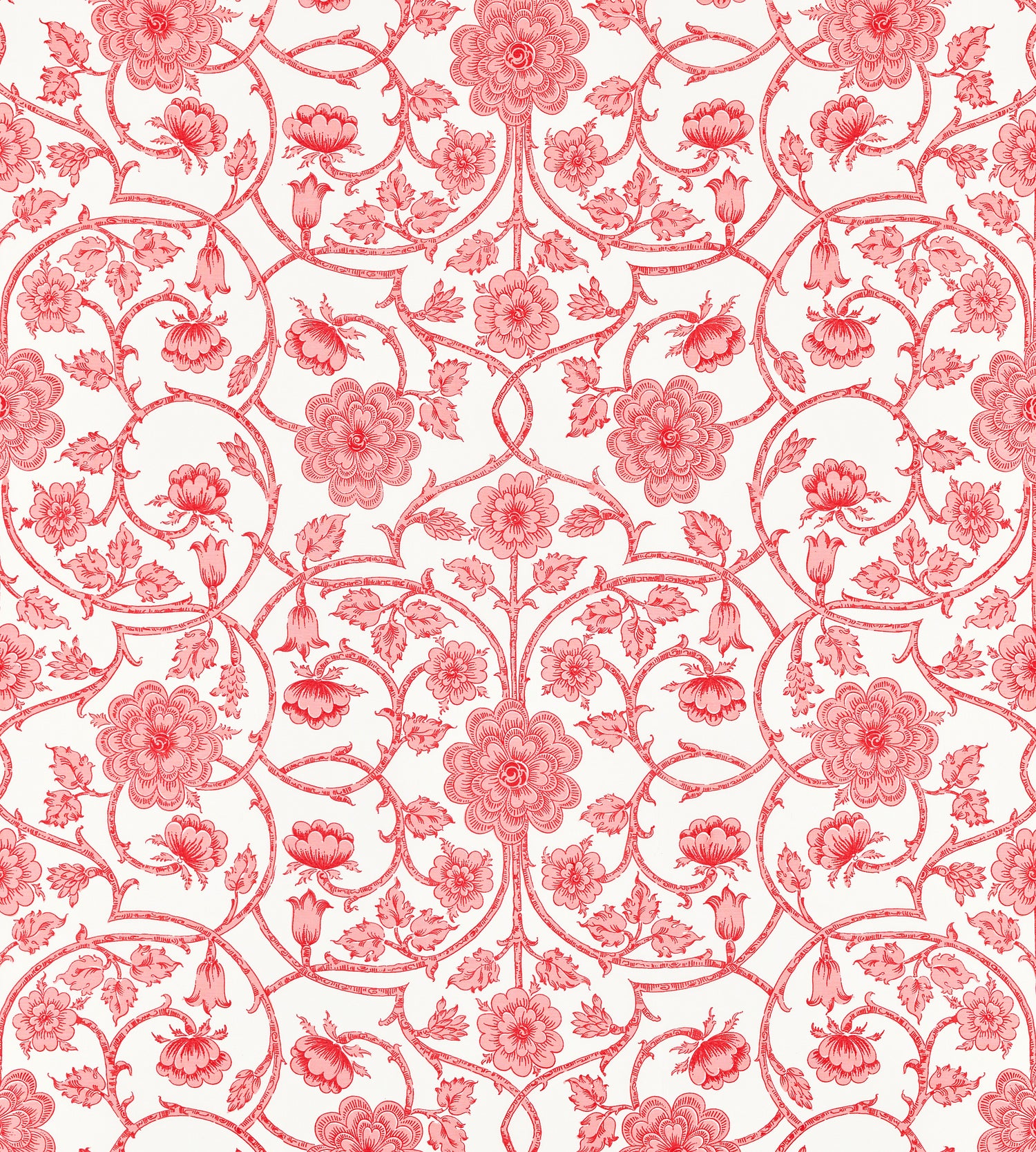 Ornamental Gate fabric in petal color - pattern number YD 00045736 - by Scalamandre in the Scalamandre Dec 2024 collection