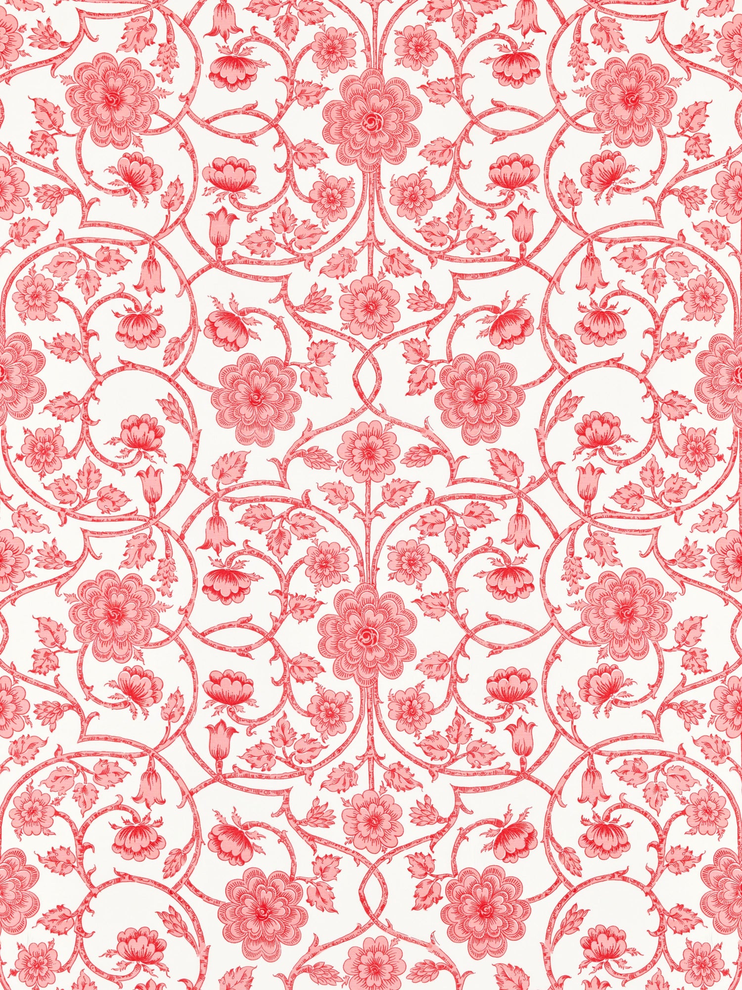 Ornamental Gate fabric in petal color - pattern number YD 00045736 - by Scalamandre in the Scalamandre Dec 2024 collection