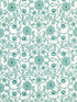 Ornamental Gate fabric in celadon color - pattern number YD 00055736 - by Scalamandre in the Scalamandre Dec 2024 collection