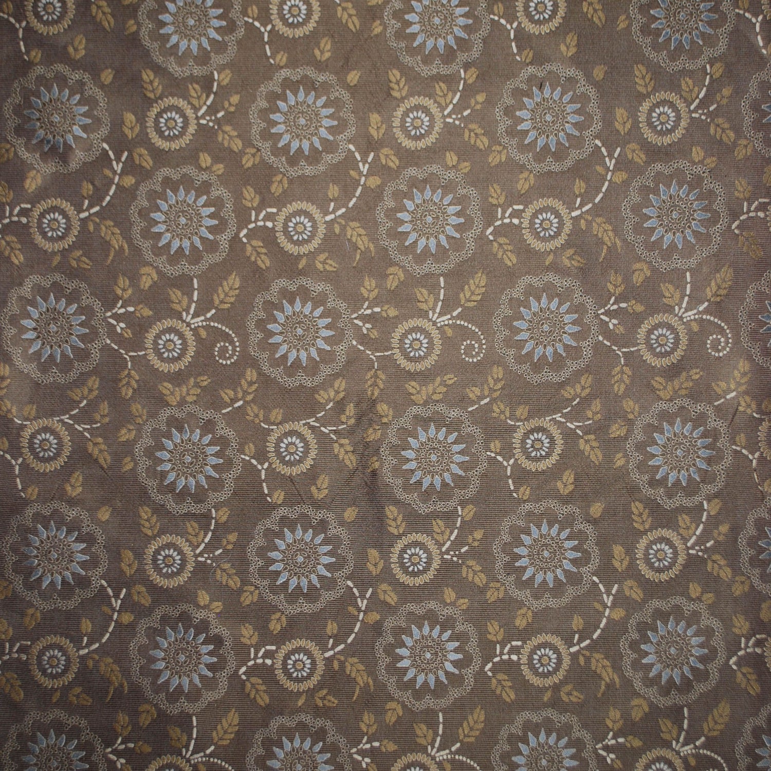 Kasumi fabric in chocolate color - pattern number ZB 0003WKE4 - by Scalamandre in the Old World Weavers collection