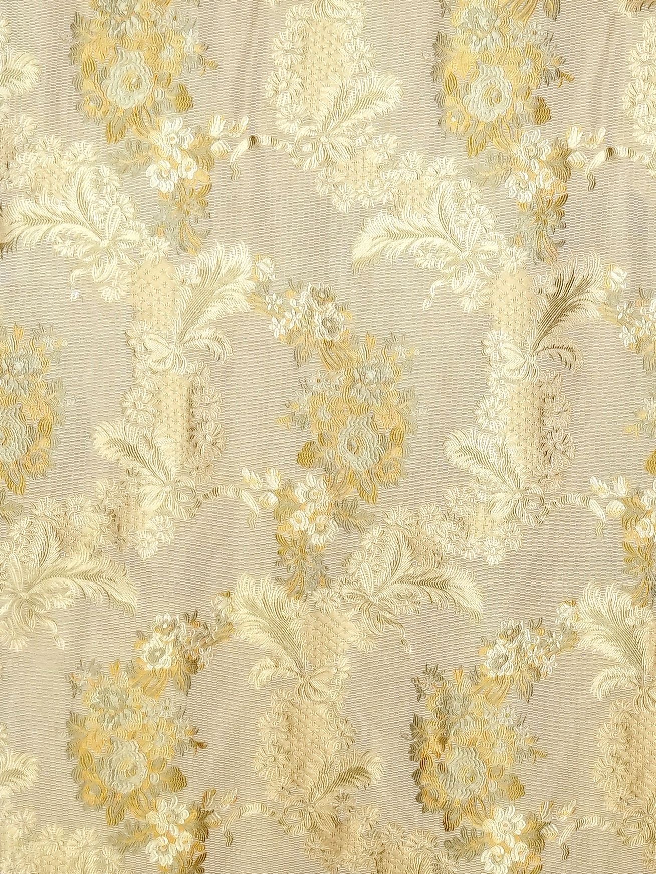 La Verne fabric in topaz color - pattern number ZB 2323614A - by Scalamandre in the Old World Weavers collection