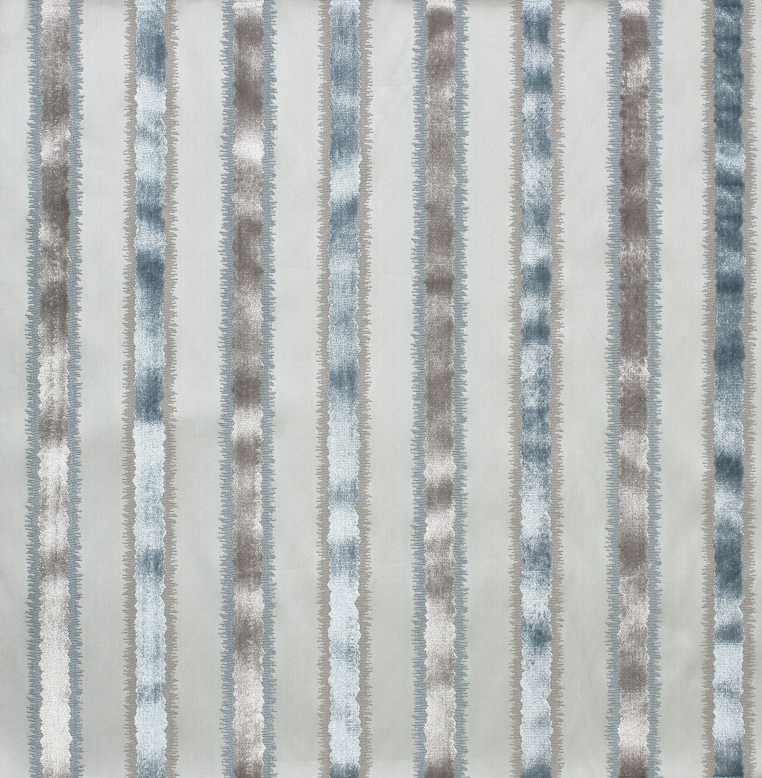 Tai Lao Stripe fabric in mist color - pattern number ZS 0001VELZ - by Scalamandre in the Old World Weavers collection