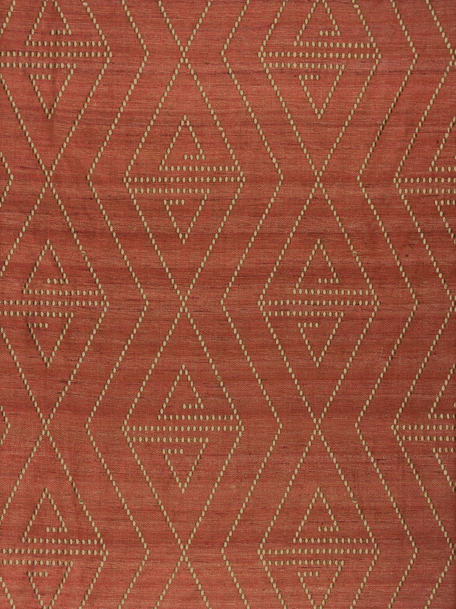 Torquay fabric in tomato color - pattern number ZS 00218068 - by Scalamandre in the Old World Weavers collection