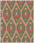 Der Tannenbaum fabric in green red blue yellow color - pattern number FB00108 - by Mind The Gap in the Tyrol Apres-ski Home Collection collection