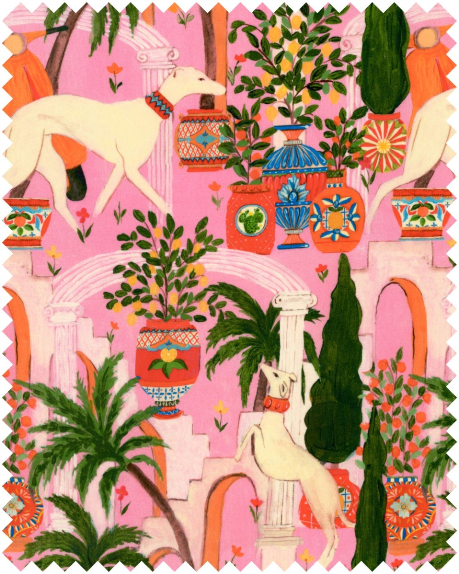 Dolce Vita Velvet fabric in pink color - pattern number FB00131 - by Mind The Gap in the La Dolce Vita collection