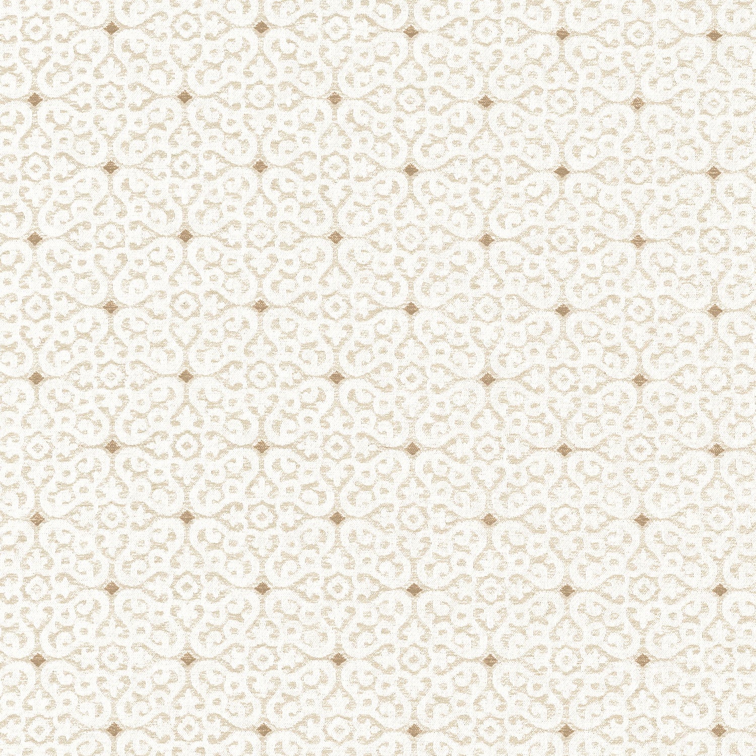 Carleon fabric in mushroom color - pattern number AW9240 - by Anna French in the Camelot collection