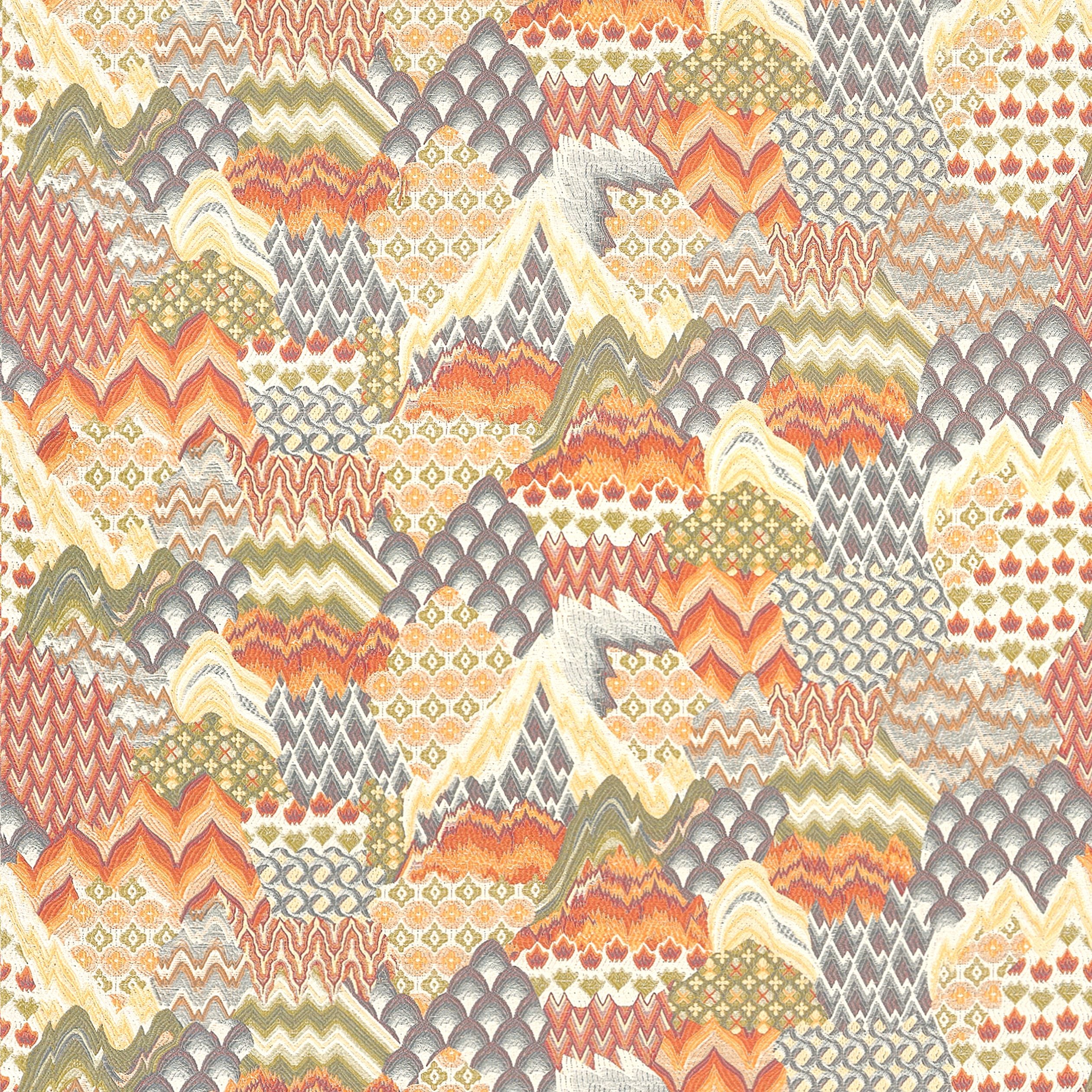 Avalon fabric in autumn color - pattern number AW9245 - by Anna French in the Camelot collection