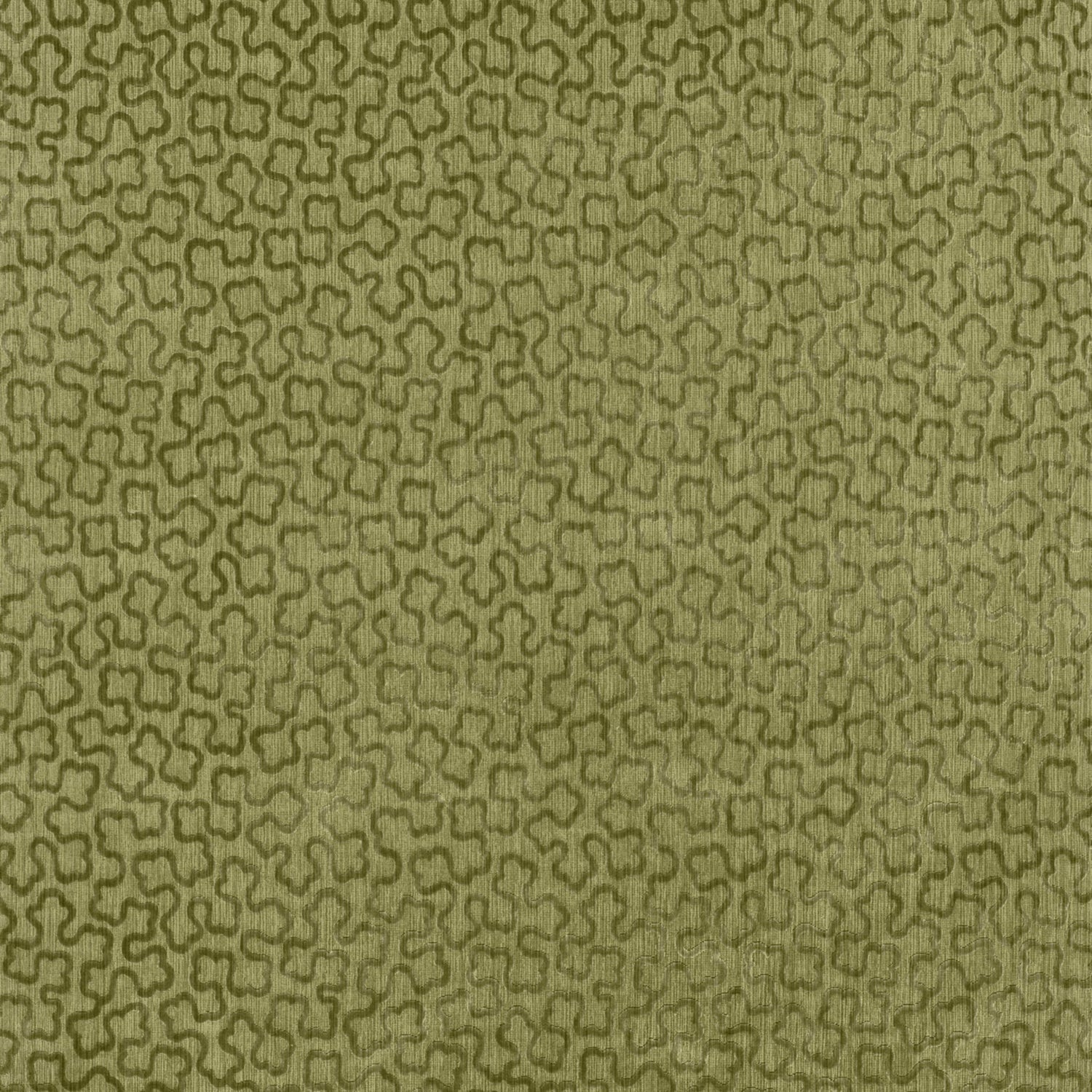 Trefolia Velvet fabric in ivy color - pattern number AW9251 - by Anna French in the Camelot collection