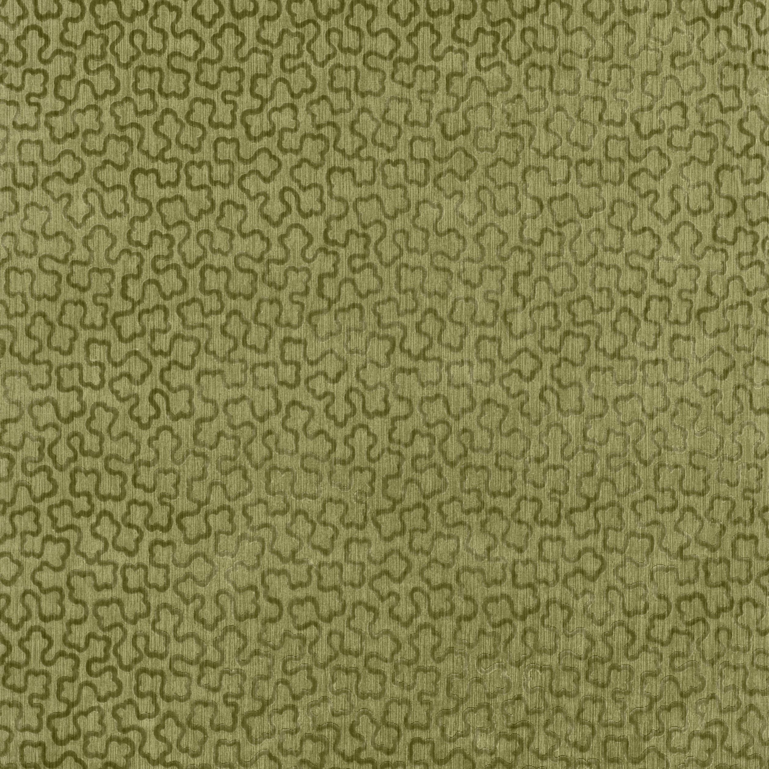 Trefolia Velvet fabric in ivy color - pattern number AW9251 - by Anna French in the Camelot collection