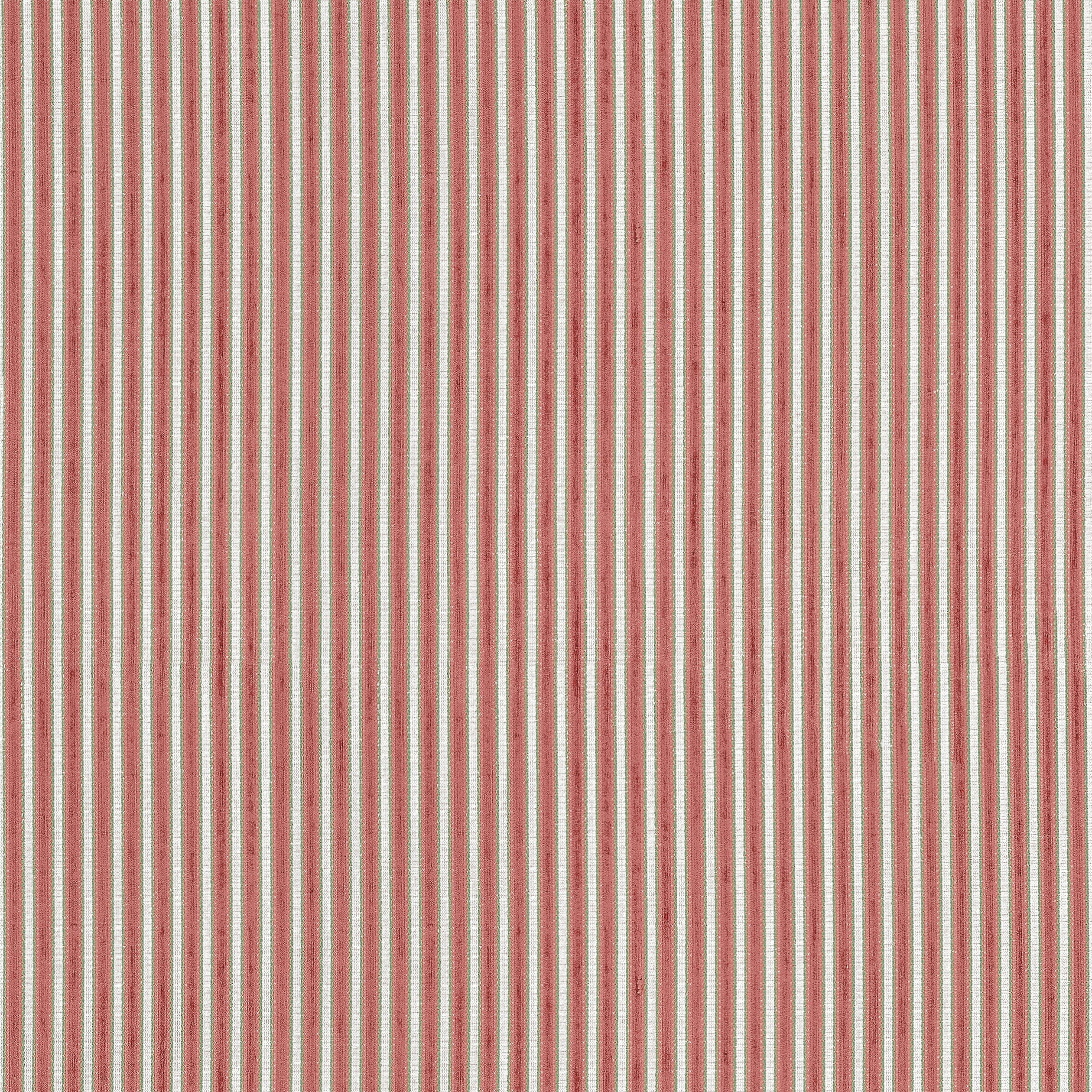 Balderic Stripe fabric in rouge color - pattern number AW9236 - by Anna French in the Camelot collection