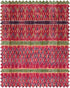 Lakai fabric in red green yellow color - pattern number FB00004 - by Mind The Gap in the Home of an Eccentric Man collection