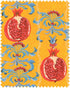 Melagranata Cotton Satin fabric in limone color - pattern number FB00125 - by Mind The Gap in the La Dolce Vita collection