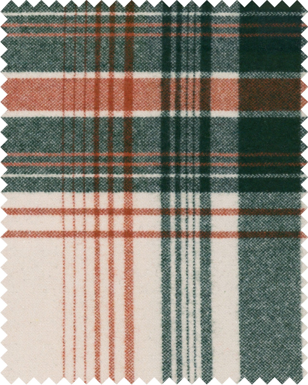 Monterey Plaid fabric in terracotta color - pattern number FB00089 - by Mind The Gap in the Woodstock collection