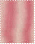 Rhubarb Stripe Heavy Linen fabric in red white color - pattern number FB00054 - by Mind The Gap in the Transylvanian Roots collection