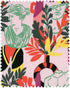 Statuario Embroidered fabric in pink color - pattern number FB00147 - by Mind The Gap in the La Dolce Vita collection