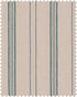 Wichita Stripes Heavy Linen fabric in taupe blue color - pattern number FB00085 - by Mind The Gap in the Woodstock collection