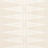 Ellery Stripe fabric in White on Beige color - pattern number AF24541 - by Anna French in the Devon collection